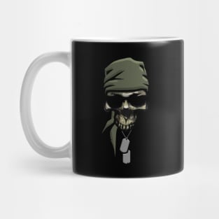 Camo Special Forces Skull Mug